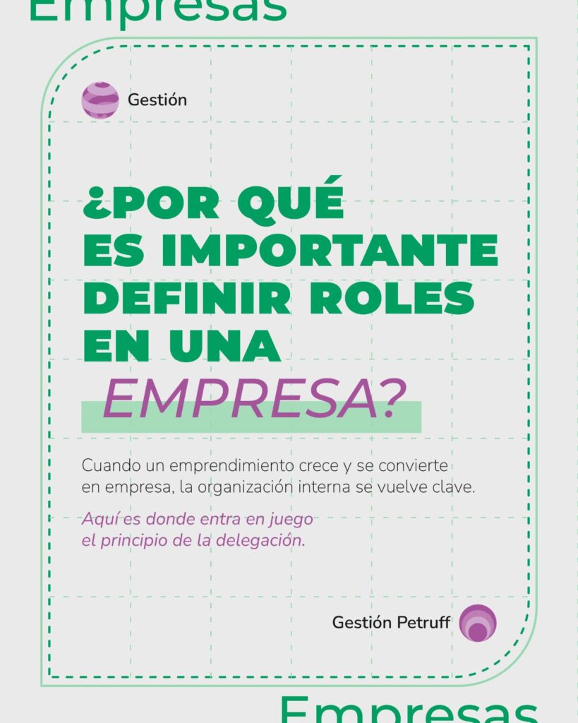 Transformá tu emprendimiento en una empresa. ¿Listo para delegar, definir roles y potenciar el crecimiento de tu equipo? No te pierdas nuestra charla el viernes 21 de marzo y descubrí cómo profesionalizar tu gestión.
